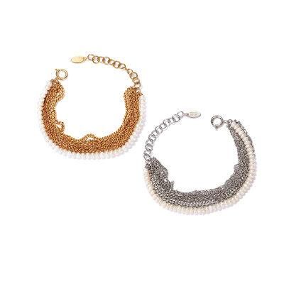 Fashion Natural Pearl Premium Stacking Bracelet Jewelry
