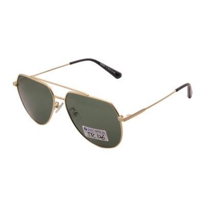 New Durable Protection Double Bridge Polarized UV400 Popular Men&prime;s Sunglasses