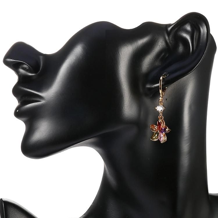 Fashion Costume Imitation Women 18K Gold Plated Ring Bracelet Charm Jewelry with Earring, Pendant, Necklace Sets