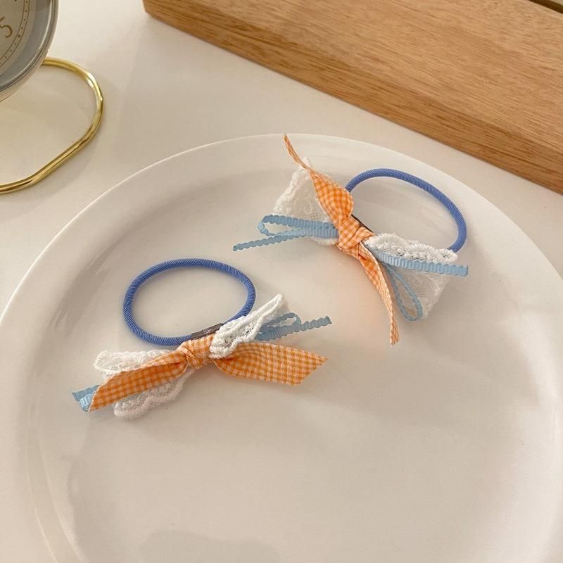 Fashion Hair Accessories Candy Coloured Bow Hair Rope