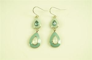 Acrylic Stone with Epoxy Earring