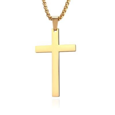 Christian Gift Couples Jewelry Excellent Necklace Cross Pendant for Np-F-Dz212