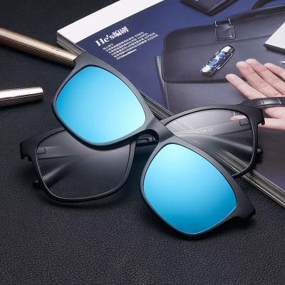 UV400 Flexible Hinge Clips on Magnetic Sunglasses