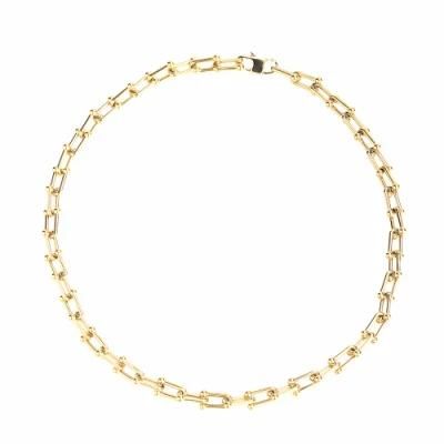 Stainles Steel Link Chain Necklace for Women