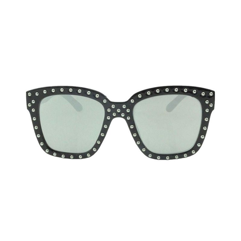 2018 Factory Directly Square Shape Sunglasses with Ball Decoration