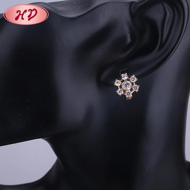 New Arrival Simple Luxury Fashion Gold Huggies Earring