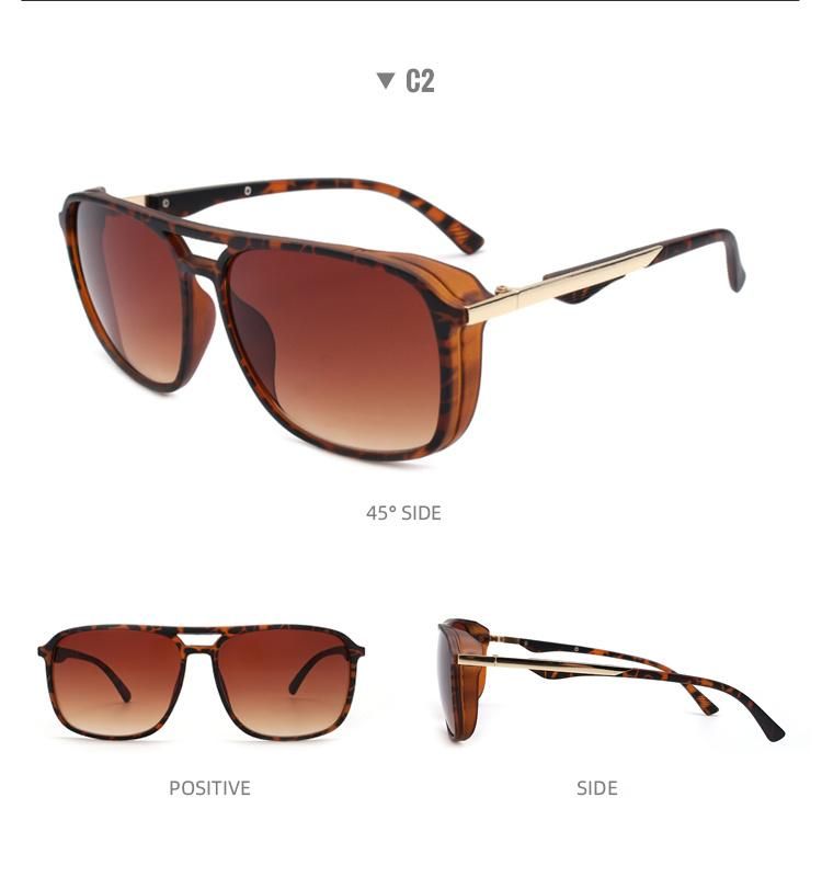 2022 Women Metal Fashion Sunglasses UV400 Round Frame