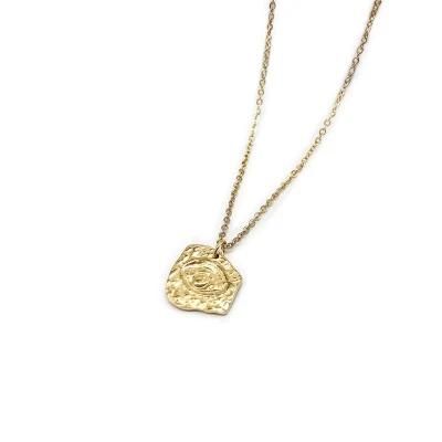 Stainless Steel Fashion Jewelry Chain High Quality Gold Chains Waterproof jewellery Irregular Pendant Necklace 18K Gold