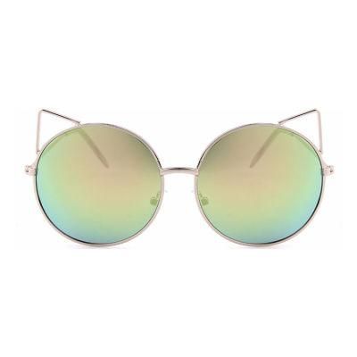 Cat Design Children Sunglass Metal