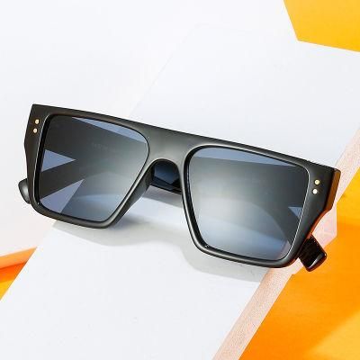 Women Lady Hot Sale China Factory Sun Glasses UV400 Lenses Colorful Square Frame Trendy Fashion Sunglasses Wholesale Sunglass
