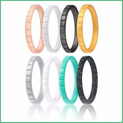 Hot-Selling High Quality Silicone Fashion Ring for Promotional Gifts