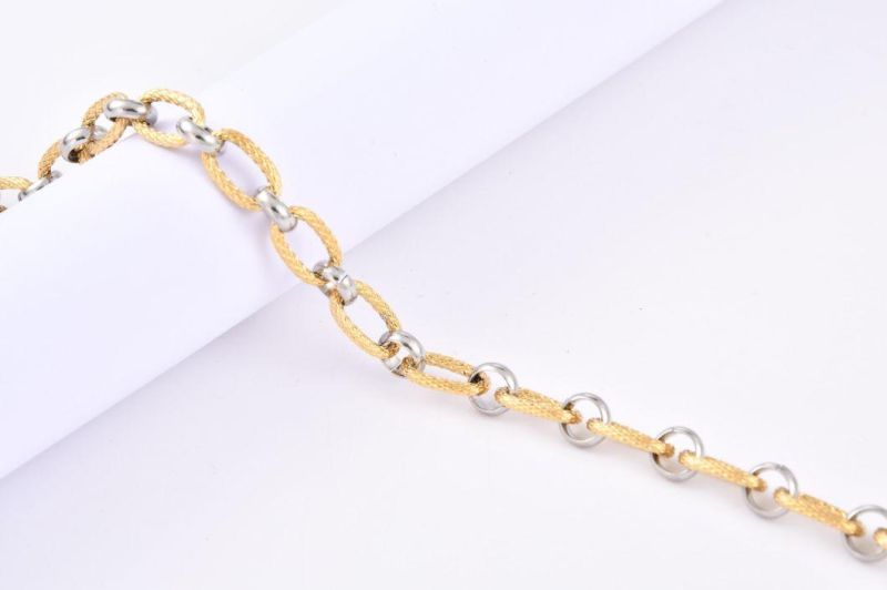 Not Fade Not Allergic Stainless Steel Jewelry Fashion Chain Accessories for Woman Handbag