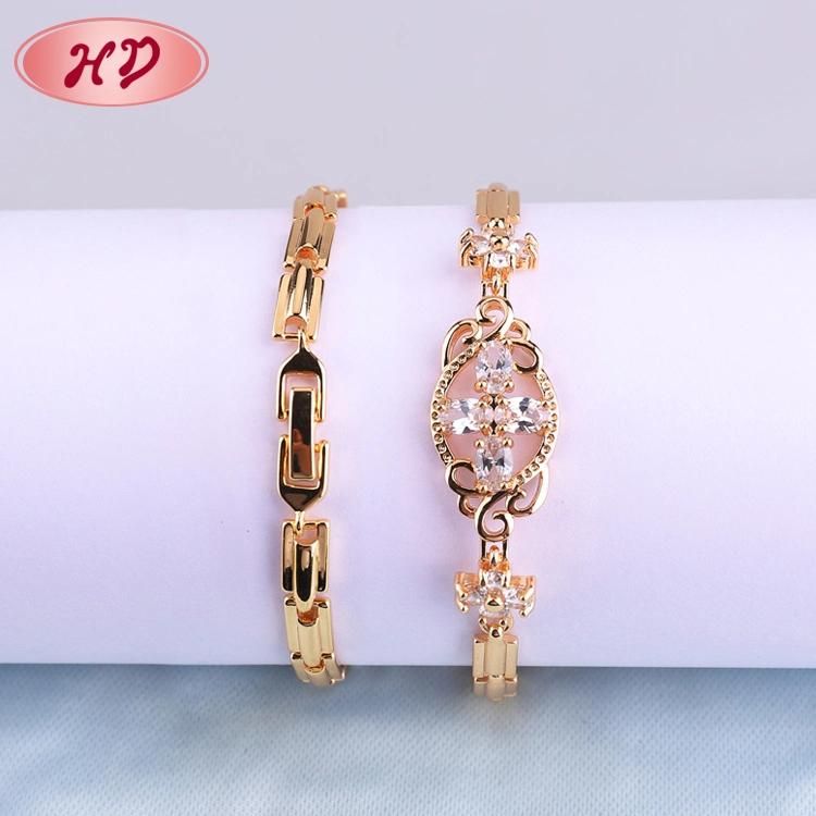 Fashion Charm 18K Gold Plated Women Jewelry Bracelet