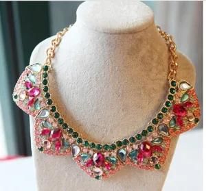 Women Flower Beautiful Good Quality Necklace (Pt-410)