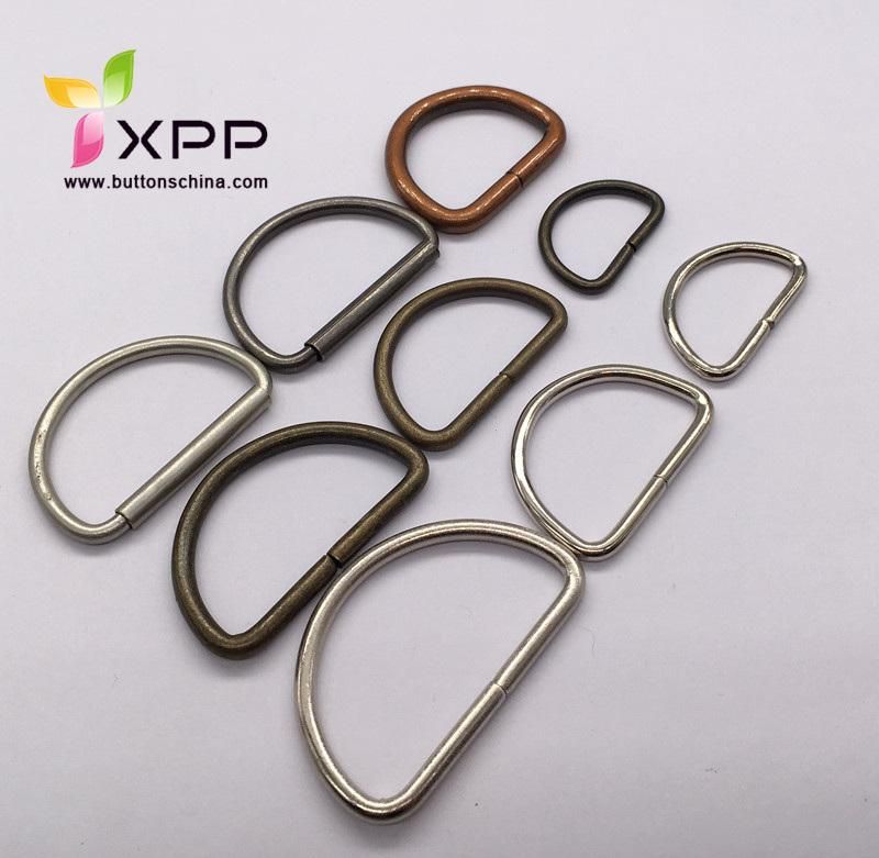Brass Metal Alloy D Ring D Buckle