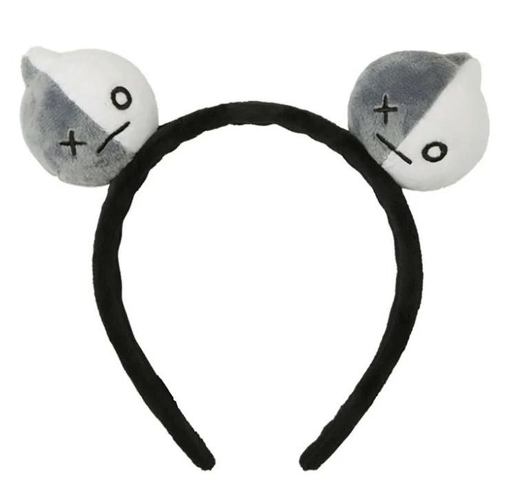 Promotional Gift Plush Bunny Ear Sequins Headband