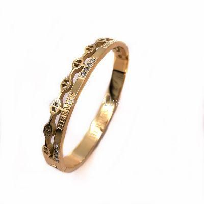 Wholesale Bracelet Gold Plated High Quality Mix Zircon Bracelet Jewelry Woman Bracelets Bangles Bulk