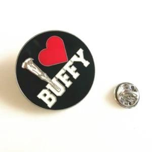 Custom I Love Buffy Enamel Pin Metal