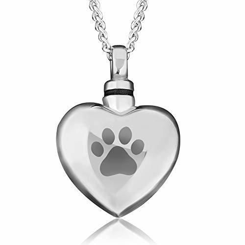 Puppy Pet Paw Jewelry Ash Cremation Pendant