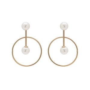 Women Fashion Imitation Jewelry Pearl Stud Earrings