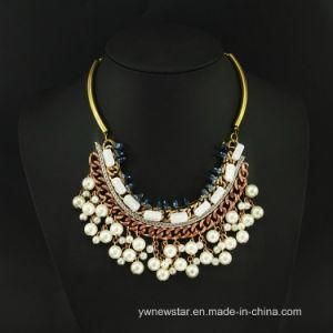 Alloy Fashion Retro Short Jewelry Pearl Necklace