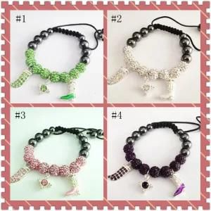 Fashion Jewelry, New Design Shamballa Charm Bracelets, Fashion Jewelry Bracelet (3367)