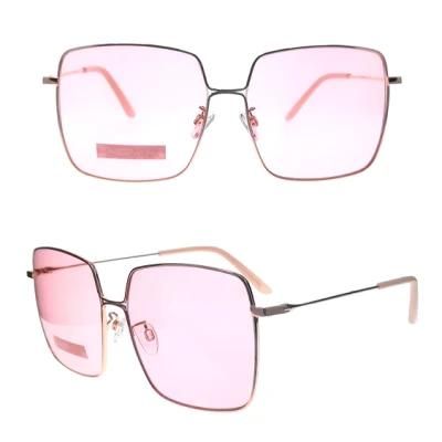 New Developed Square Stainless Steel Fashion Sunglasses