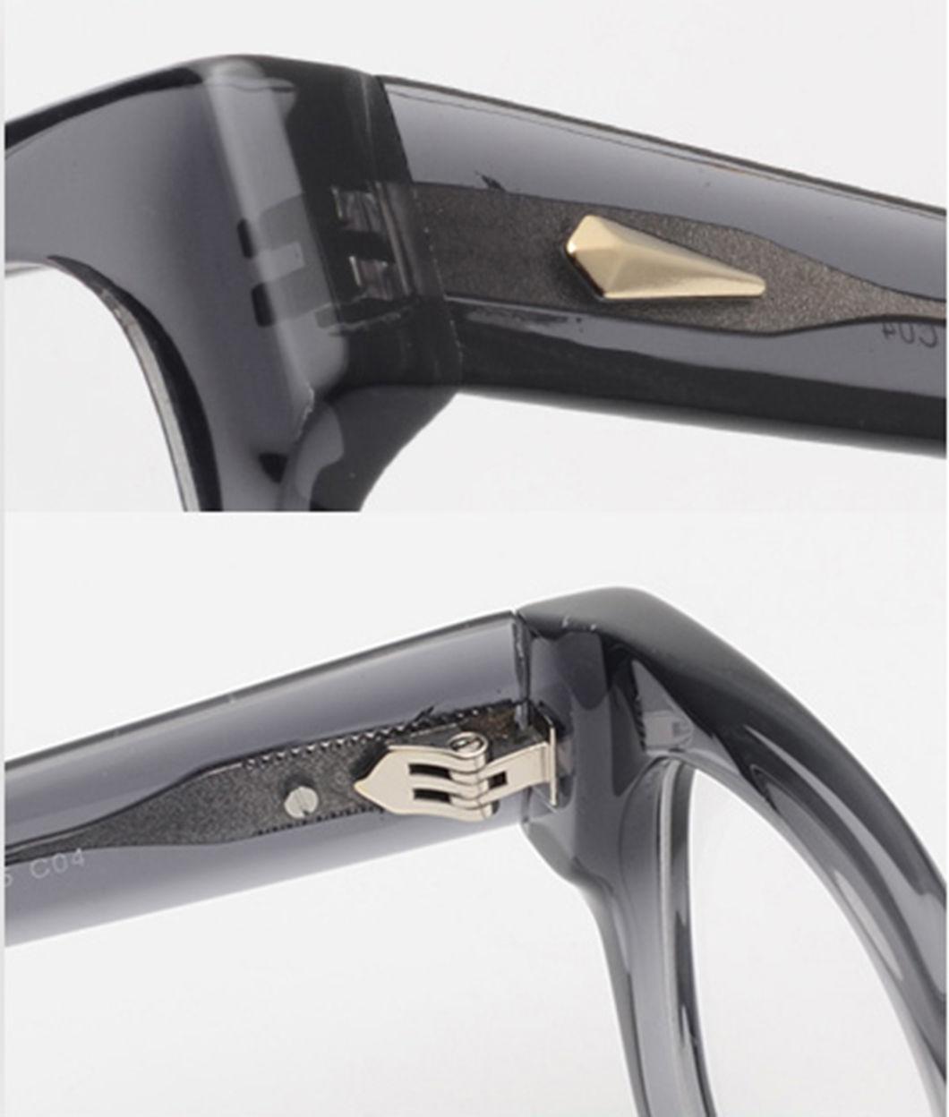 New 2022 Luxury Internal Chamfering High Quality Men Women Shades UV400 Thick Widen Temple Acetate Polarized Sunglasses