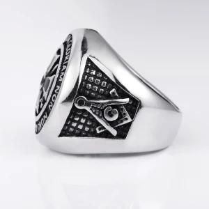 Factory Price Crusaders Quest Ring in Stainless Steel