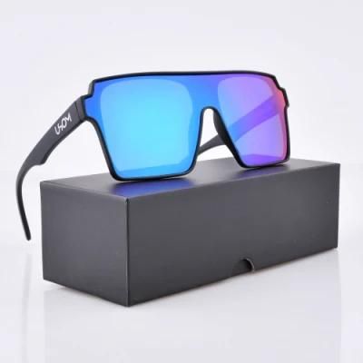 Square Frame Trendy Women Men Oversized Shades Polarized Sunglasses
