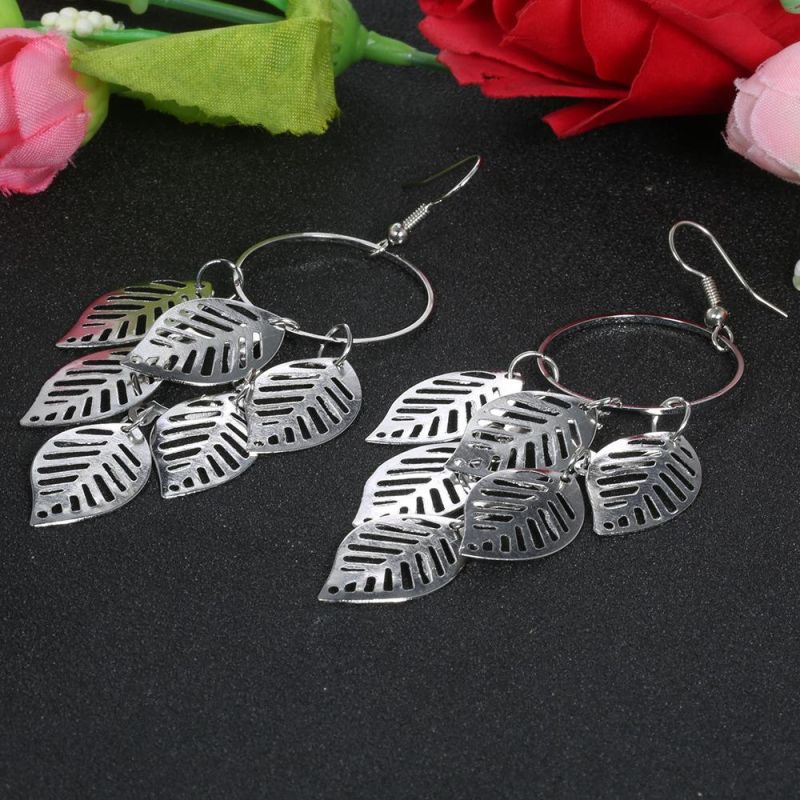 Wholesale Jewelry Drop Earring with Leaves