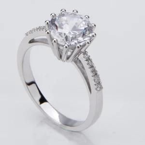 100% Sterling Silver Lady Wedding Ring
