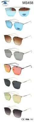 New Special Design Fancy Style Metal Sunglasses (MS458)