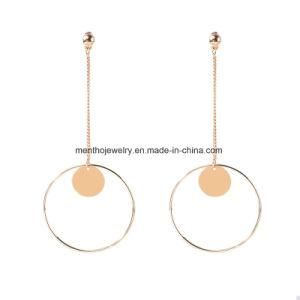 Fashion Sexy Female Jewelry Copper Ring Sequins Earrings