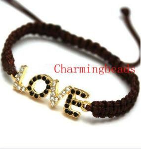 Hot Love Bracelets, Handmade Braided Bracelets, Fashion Shamballa Bracelets (345)