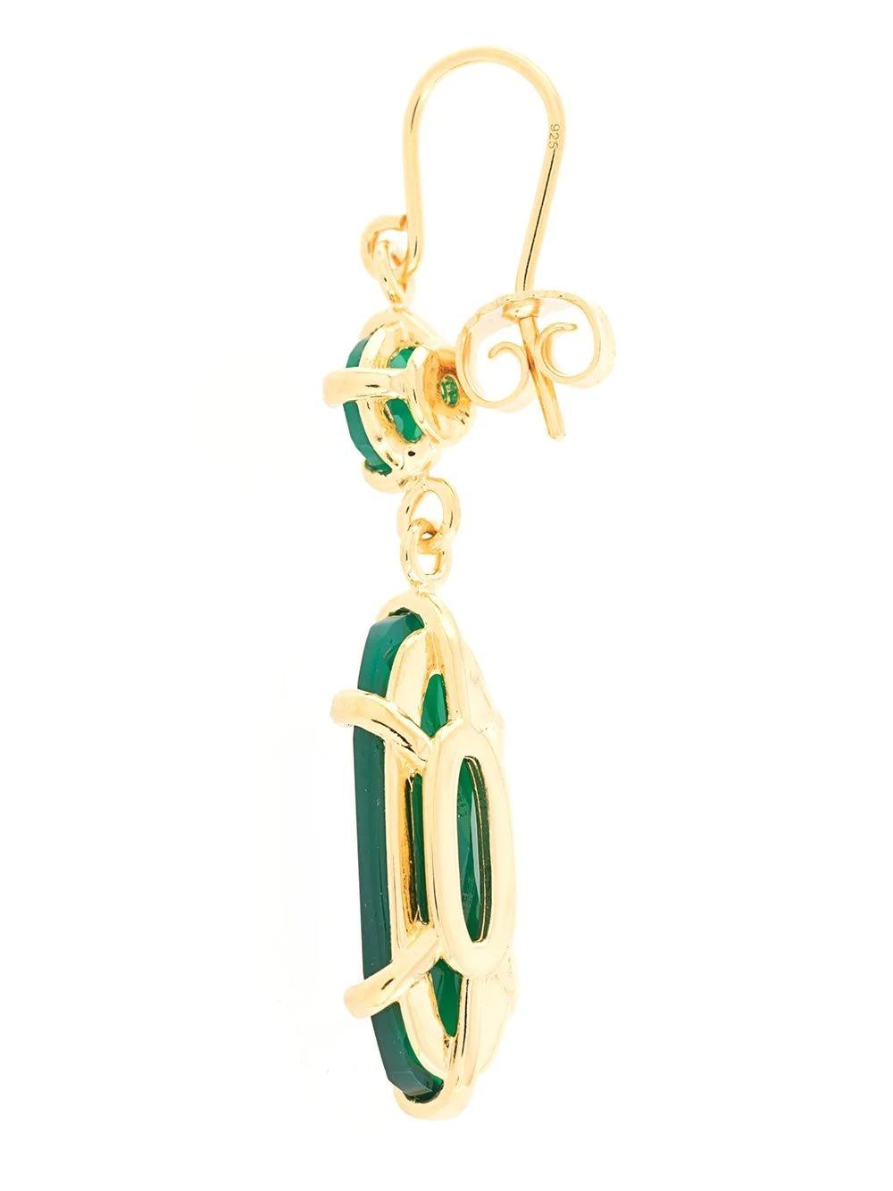 Fashionable Temperament and Elegant Natural Jade Earrings Jewelry