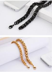 Fashion Design Flower Basket Bicycle Stainless Steel Chain &#160; Bracelet for Men &#160;