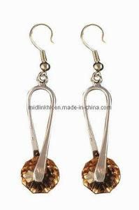 Fashion Jewelry Glass Bead Earrings (HE9X482A0AF)