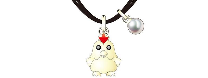 Hot Sale Cute Gold Mini Chicks Jewelry Set