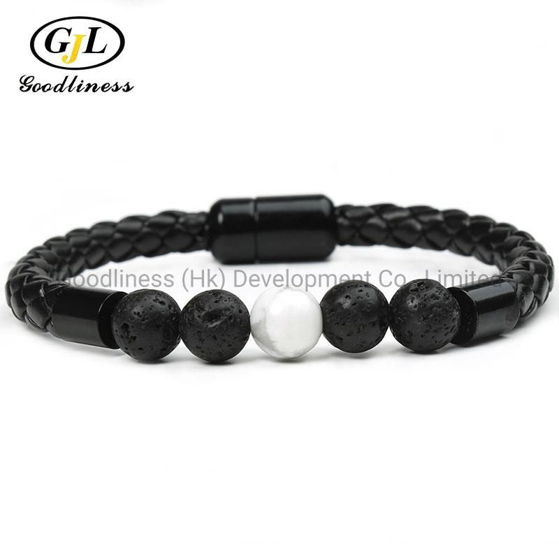 High Quality Braided Wristband Custom Leather Bracelets
