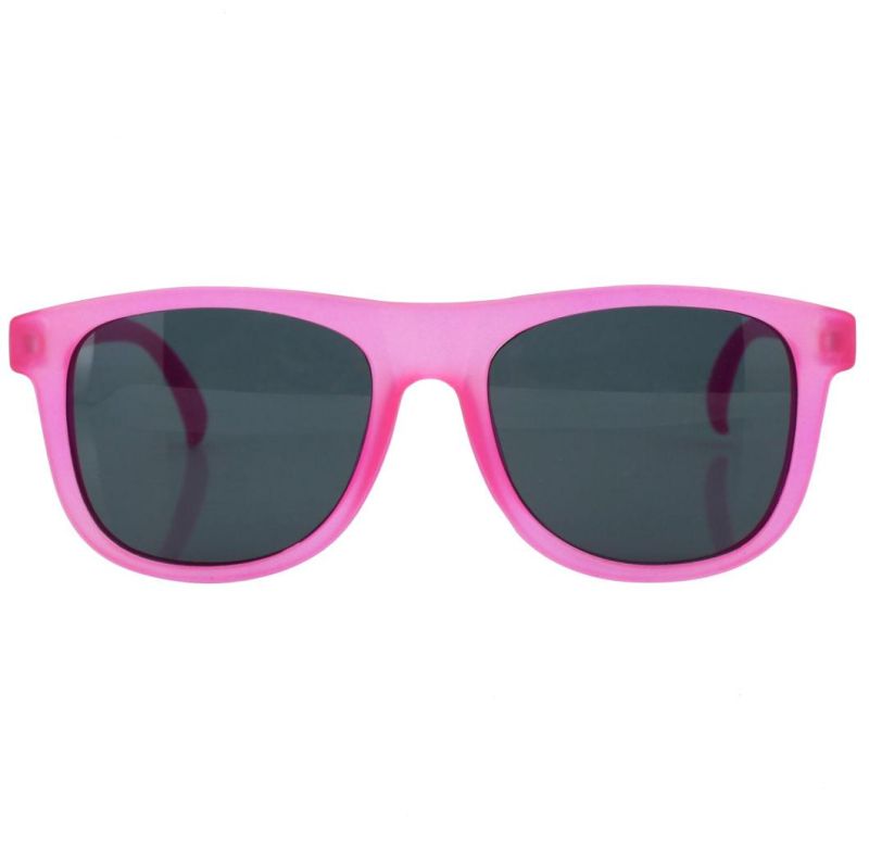 2020 Matte Pink Cheap Simple Fashion Kids Sunglasses