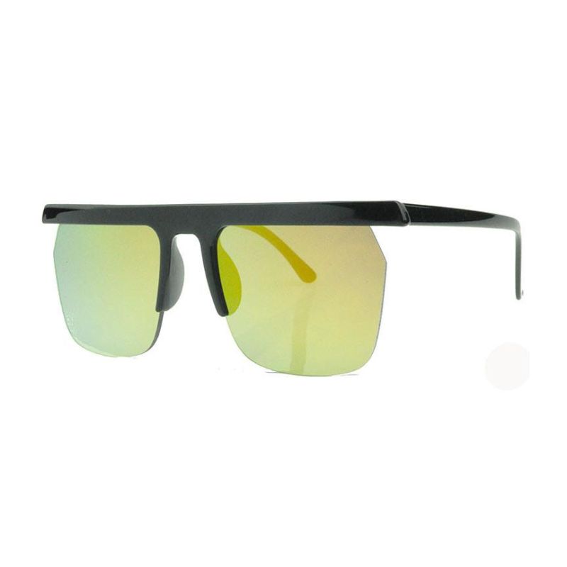 Handsome Design Yellow Mirror No BPA Sunglasses