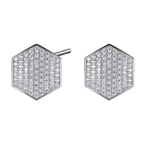 2022 Hot Sale 925 Sterling Silver CZ Small Stud Earring