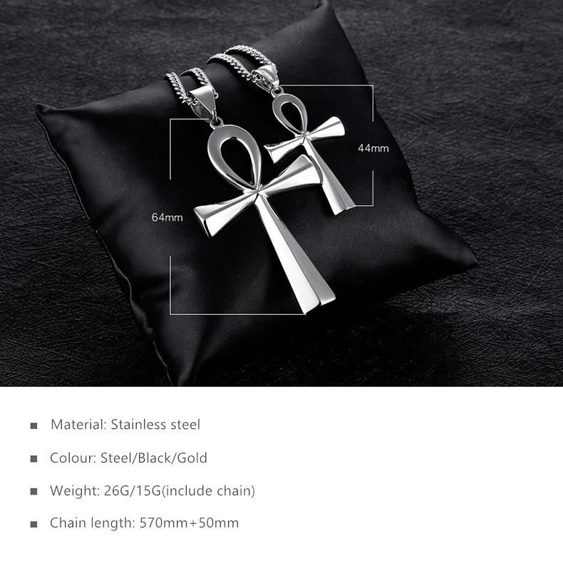 High Quality Stainless Steel Jewelry Male /Lover Cross Pendant
