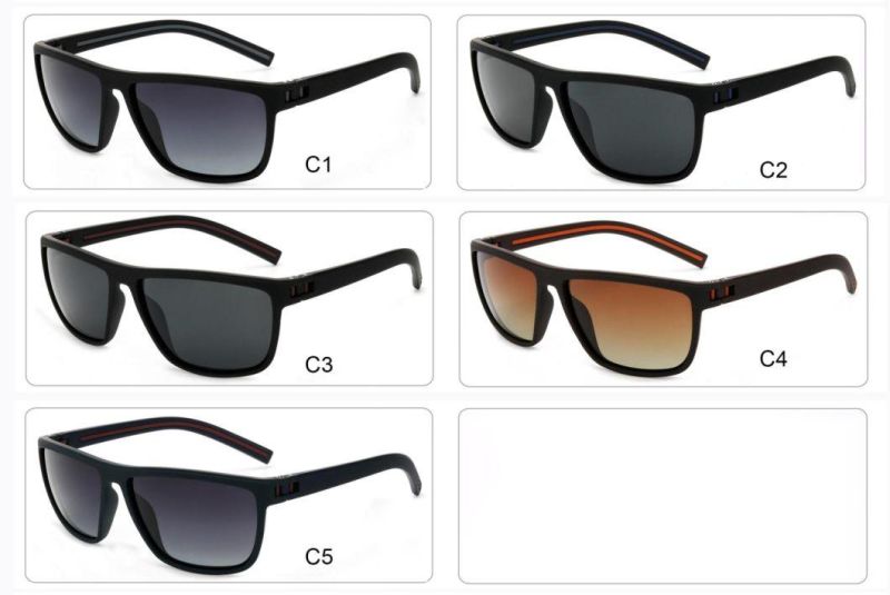 Vintage Polarized Sunglasses for Men Women Fashion Classic Tr90 Sunglasses