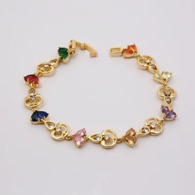 Wholesale Jewellery Fashion Jewelry Charm Gold Chain Bracelet