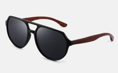 2020 Premium Quality Custom Logo Bamboo Polarized Sunglasses