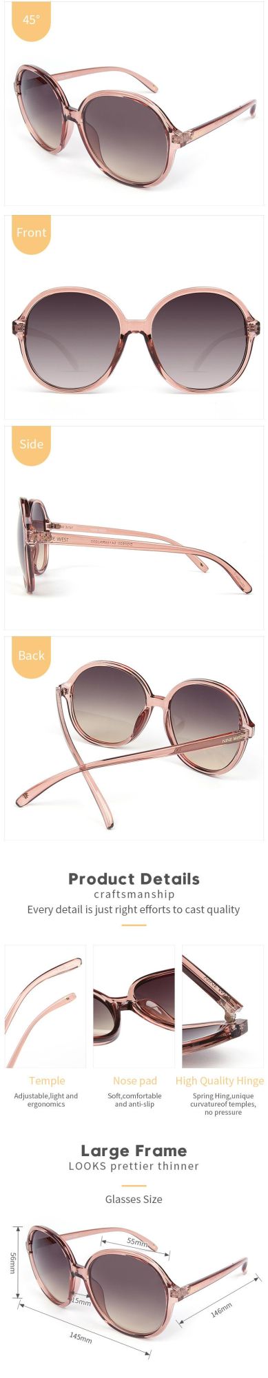 Hot Selling Luxury Newest Custom Logo Good Quality Wholesale Woman Sunglasses