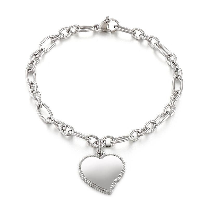 Manufacturer Custom Jewelry High Quality Tarnish Free Water Resistant Jewelry Luxury Gold Filled Bracelet Heart jewellery