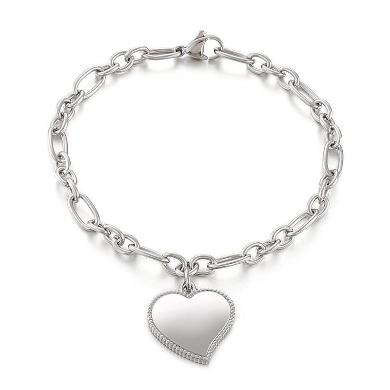 Manufacturer Custom Jewelry High Quality Tarnish Free Water Resistant Jewelry Luxury Gold Filled Bracelet Heart jewellery